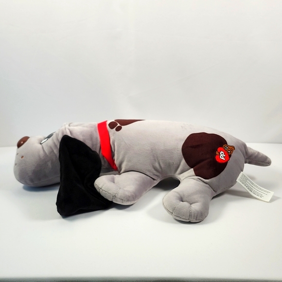 Hasbro 18" Pound Puppies Plush - Grey with Brown spots - Picture 2 of 16